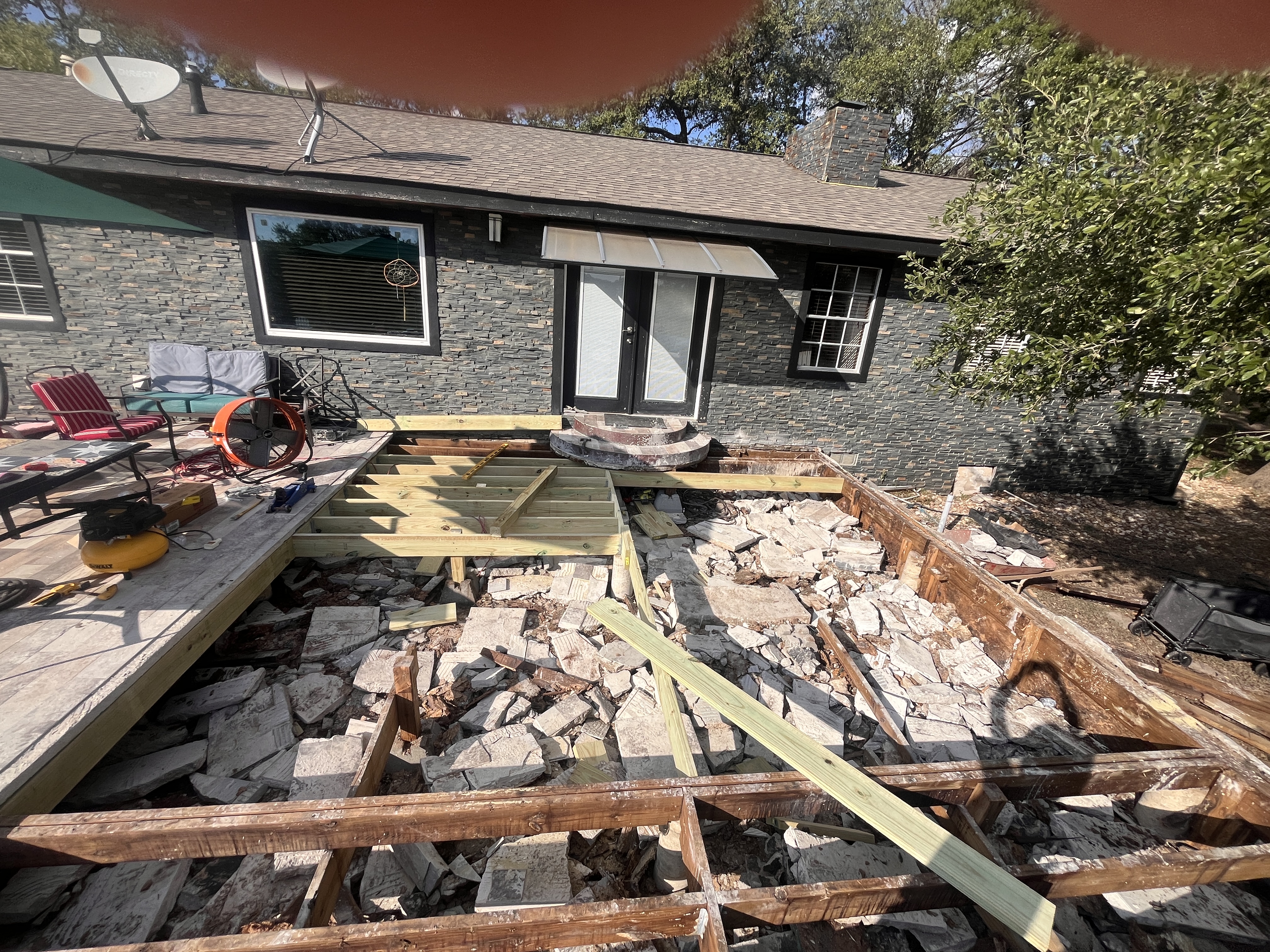 Deck repair and restoration services in Austin, Texas - Structural repairs and board replacement